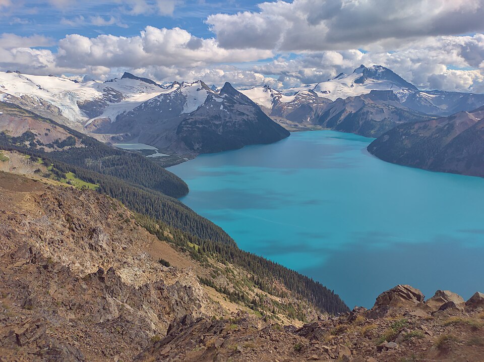 Garibaldi Lake from Rubble Creek