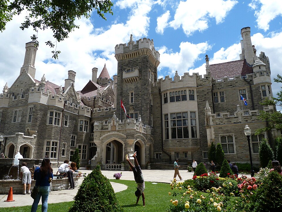 Casa Loma, the Baldwin Steps and Spadina House