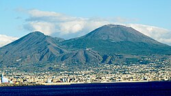 Up Vesuvius to the crater rim