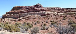 The slickrock slab