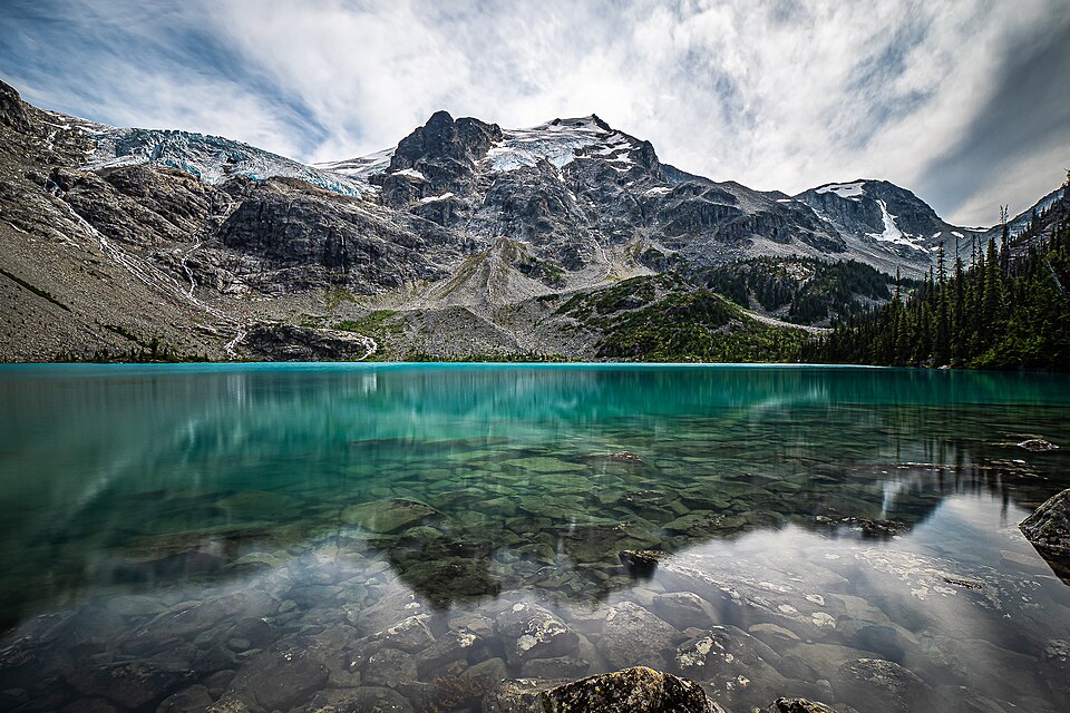 Joffre Lakes: Three Glacier Lakes Under the Matier Icefield
