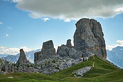 Descent to Cinque Torri