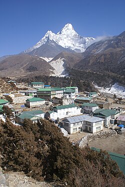 Through Pangboche