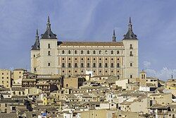 The Alcázar and the Tagus gorge