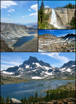 Descent on the John Muir Trail