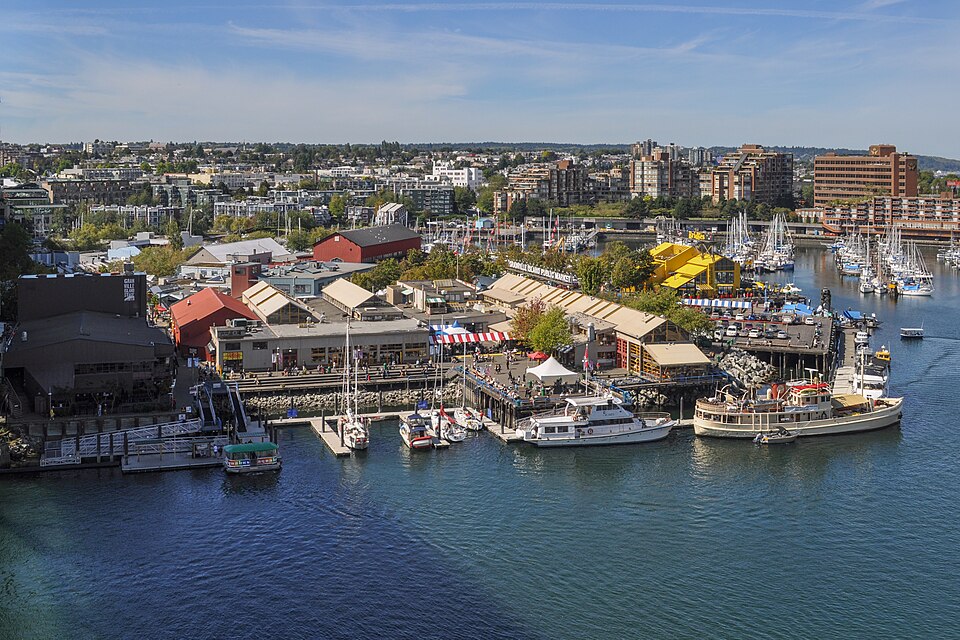 Granville Island and False Creek by Ferry and Foot