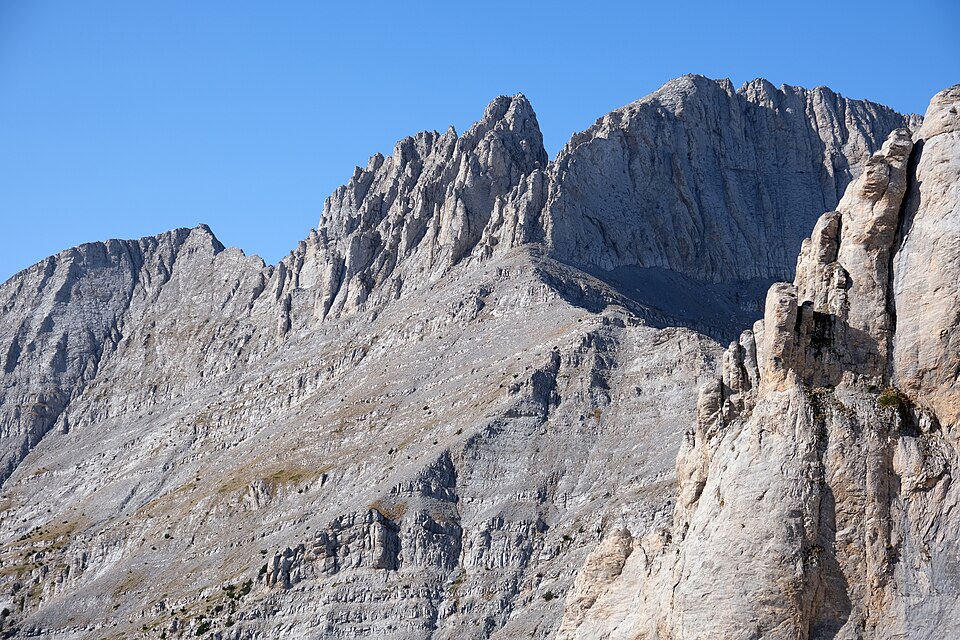 Mount Olympus — Prionia to Mytikas, the Home of the Gods
